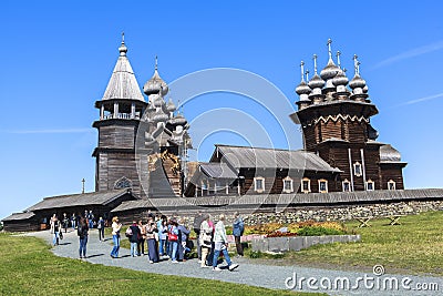 Kizhi Island in Russia Editorial Stock Photo